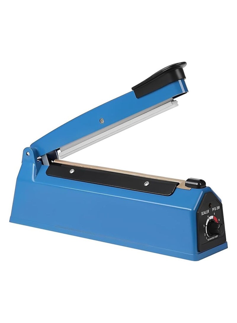 أكياس آلة الختم الساخن، آلة ختم بلاستيكية مرنة مع إعدادات قابلة للتخصيص لحماية فائقة للوسائط مصنوعة بخبرة لختم سلس لمواد متنوعة مثل الأكياس البلاستيكية والبولي بروبلين واللفائف الفقاعية والبولي فينيل كلوريد والبوليستر وورق الكرافت وأكياس الشاي - Image 1