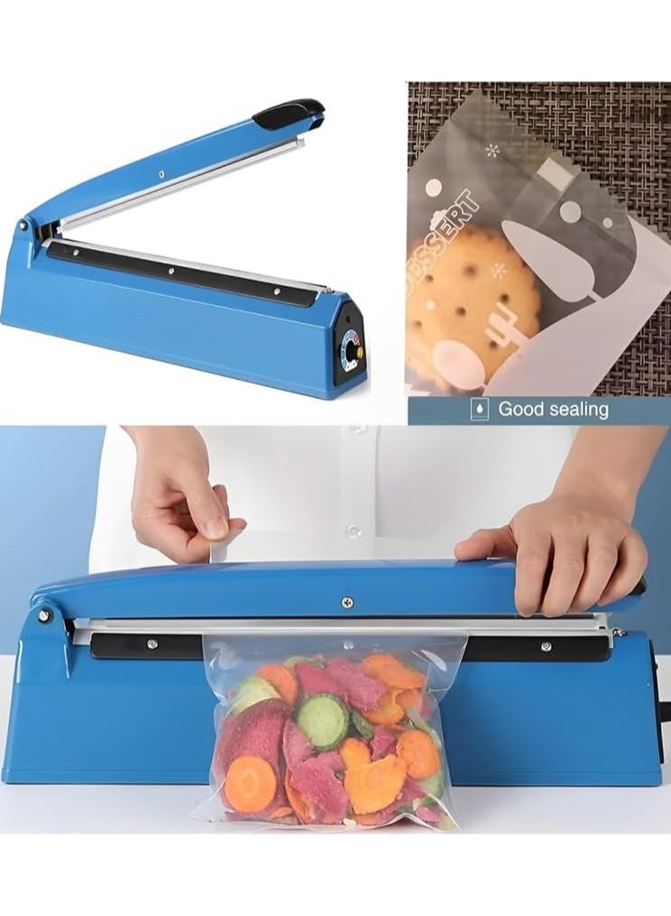 أكياس آلة الختم الساخن، آلة ختم بلاستيكية مرنة مع إعدادات قابلة للتخصيص لحماية فائقة للوسائط مصنوعة بخبرة لختم سلس لمواد متنوعة مثل الأكياس البلاستيكية والبولي بروبلين واللفائف الفقاعية والبولي فينيل كلوريد والبوليستر وورق الكرافت وأكياس الشاي - Image 5