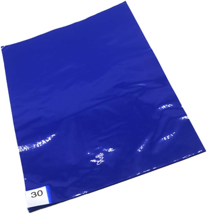 cheekyglo Clean Room Sticky Mats Purifying Sticky Mat Cleanroom Sticky Mats Construction Tacky Adhesive Floor Mats for Laboratory Hospital Construction Sticky Mats - Image 1