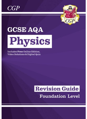 GCSE Physics AQA Revision Guide - Foundation includes Online Edition, Videos & Quizzes - pzsku/Z90B2F118E77123732A84Z/45/_/1732720941/cbaf7f29-ab30-4517-8c55-2f9005282eb8