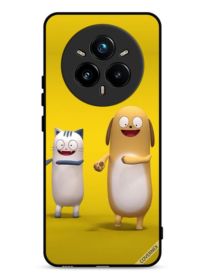Covernex Realme 14 Pro 5G Protective Case Cover Cat Dog Story