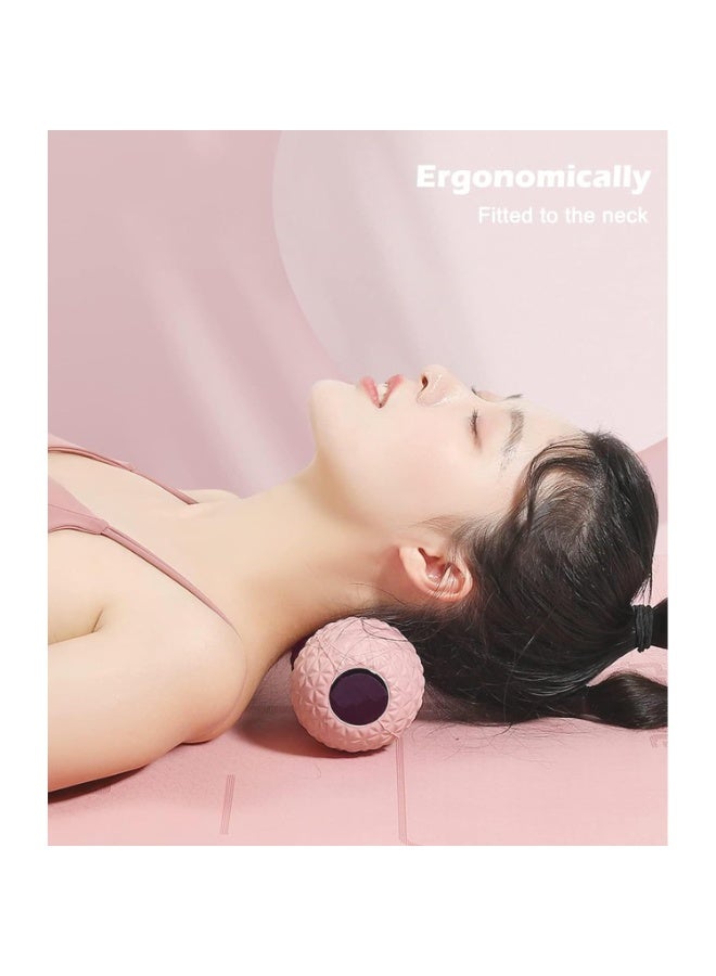JZS Massage Ball, Double Lacrosse Massage Ball and Mobility Ball for Physical Therapy, Massage Roller, Deep Tissue Massage Tool for Myofascial Release, Muscle Relaxer, Acupoint Mass - Image 3