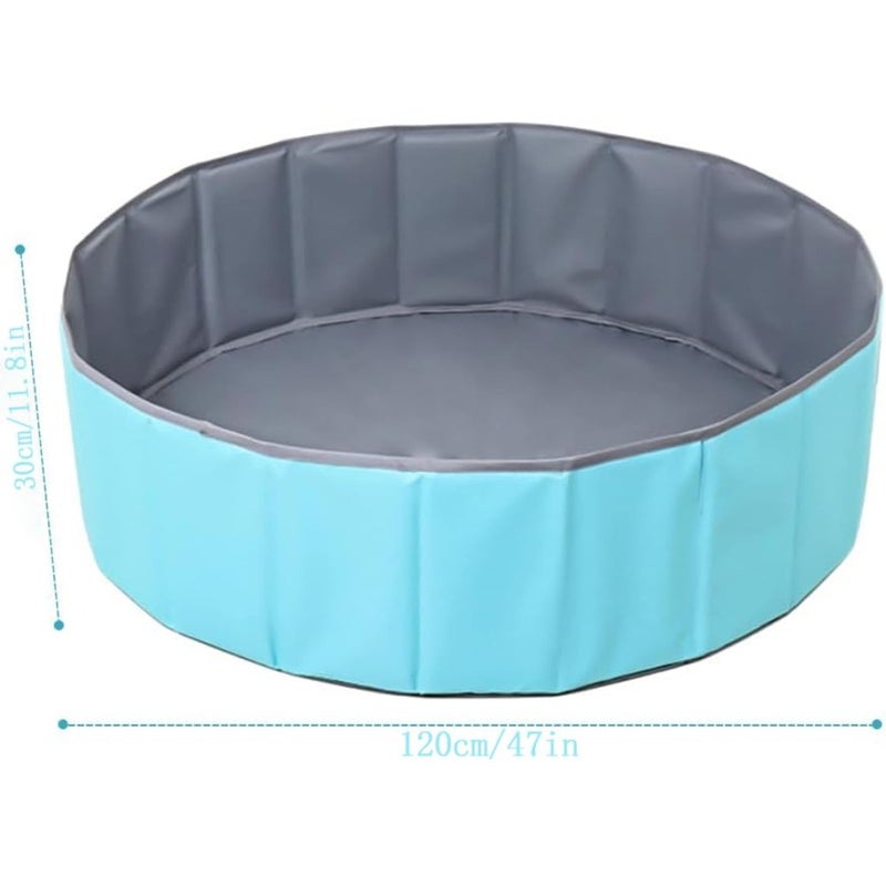 Ball Pit, 47" x 11.8" x 1.97", Soft Round Baby Playpen Ball Pool for Toddlers, Ideal Gift for Babies Indoor and Outdoor Game - Image 5