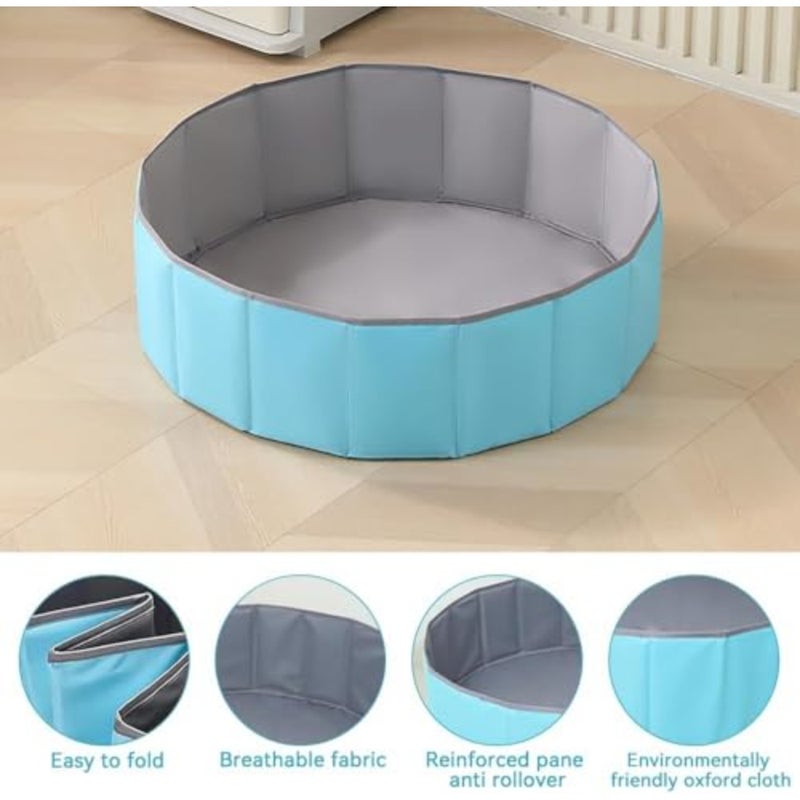 Ball Pit, 47" x 11.8" x 1.97", Soft Round Baby Playpen Ball Pool for Toddlers, Ideal Gift for Babies Indoor and Outdoor Game - Image 2