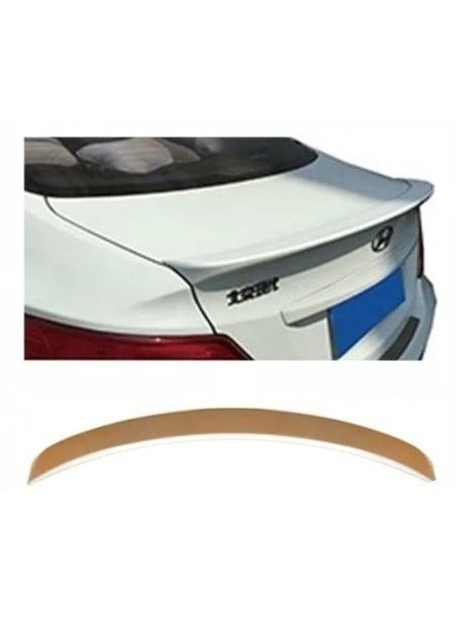 Generic Hyundai Accent Wing 2011 2012 2013 2014 2015 2016 2017 white  - Image 1
