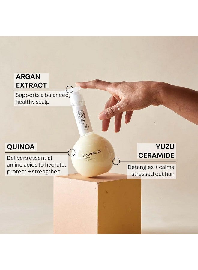 NatureLab. TOKYO Naturelab Tokyo Perfect Smooth Conditioner: Lightweight Moisturizing Conditioner For Smoother Frizzfree Hair I 11.5 Fl Oz / 340Ml - Image 5