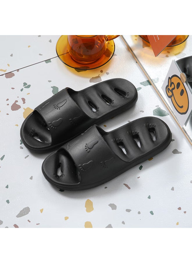 Yuzhaolin Eva Water Drainage Holes Non-slip Bathroom Shower Slippers Uni Yf039 - Image 1