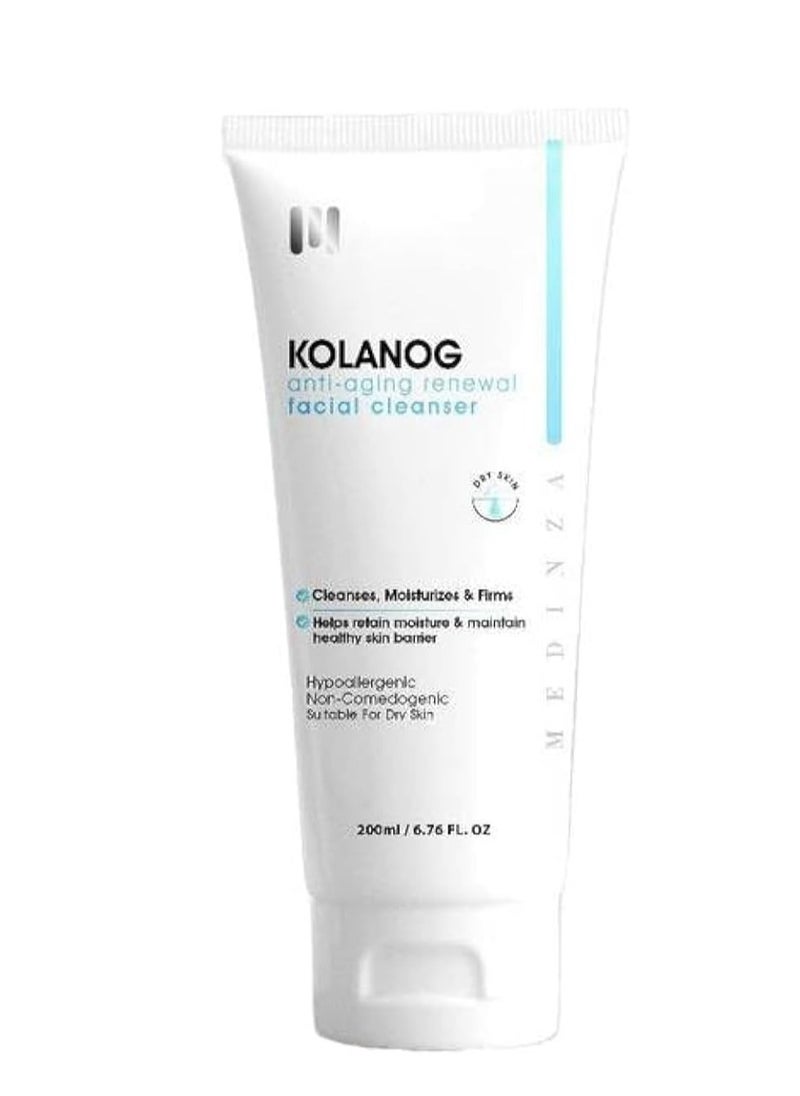 MEDINZA Kolanog Anti-Aging Renewal Facial Cleanser 