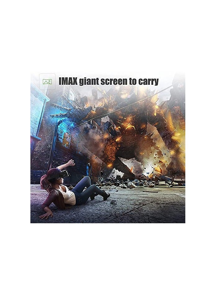 VR SHINECON VR Virtual Reality VR Headset 3D Glasses Headset Helmets VR Goggles, Adjustable Soft and Comfortable VR Glasses for TV - Image 5