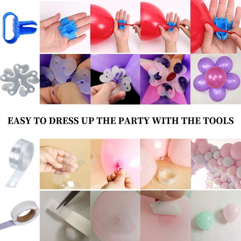 Growsun Balloon Pump Electric 110V 600W Balloon Garland Arch Kit Air Blower Inflator for Party Balloons Decoration Baby Shower Tape Strip Include - Image 5