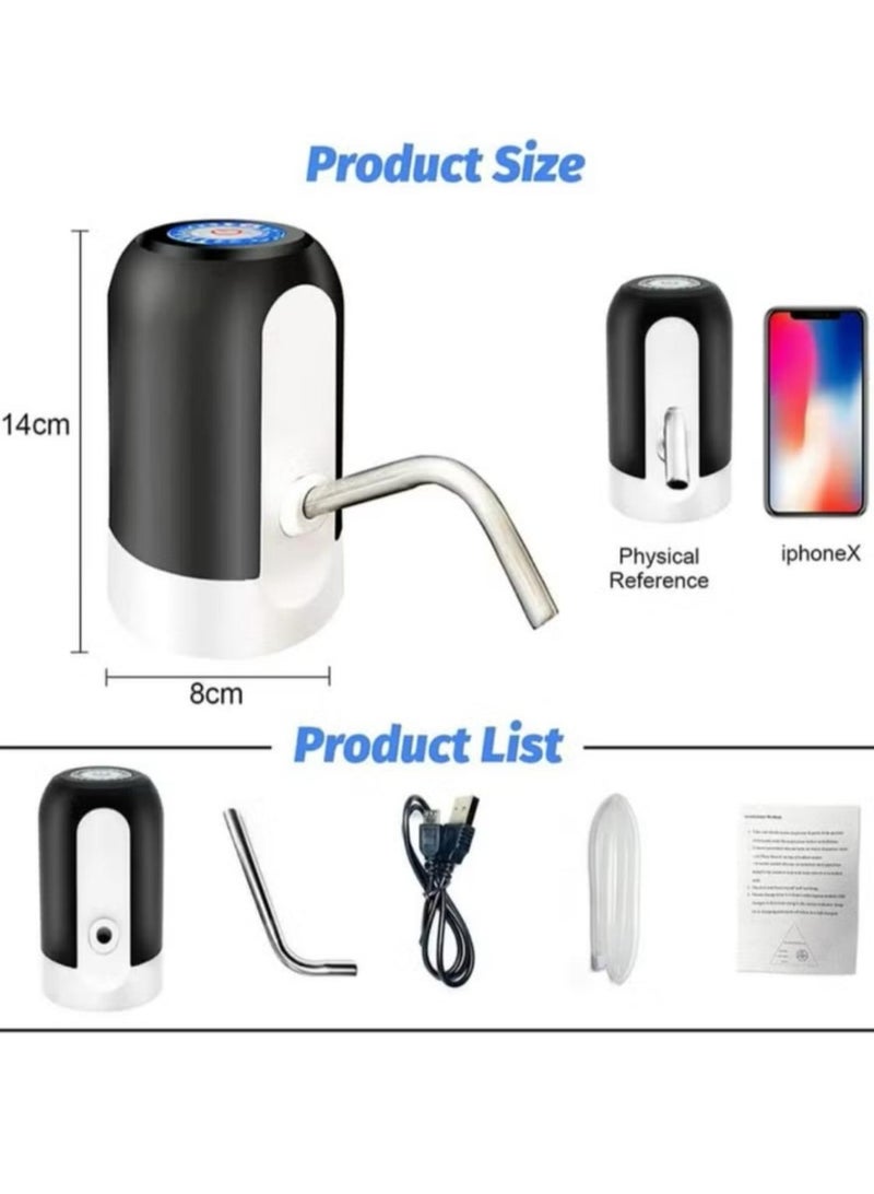 Denx Water Bottle Pump Water Dispenser Portable Electric Water Pump USB Charging - Image 3