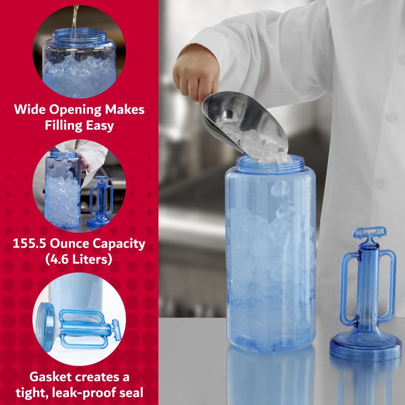 Chef-Master Chef Master Large Food Chiller, 155.5 Oz Plastic Cold Paddle for Cooling Hot Soups, Stews & Other Hot Liquids in Kitchen, Diner & Restaurants, Chilling Utensil for Soups in Caterings, Parties-90252 - Image 4