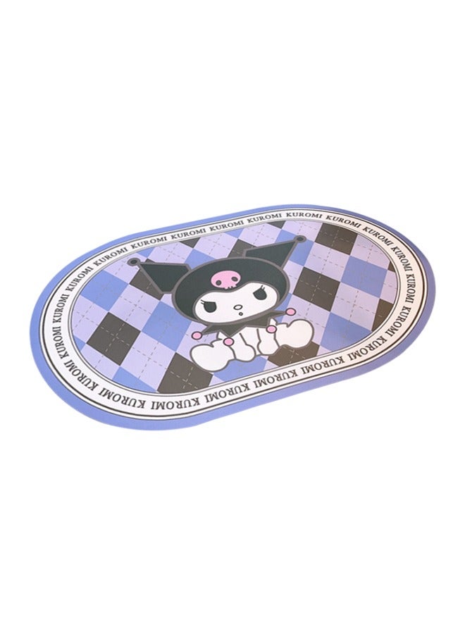 سجادة أرضية ناعمة فائقة الامتصاص مقاومة للانزلاق لغرفة الاستحمام ، سجادة حمام من الألياف الدقيقة من الطين المشطورة ، قوية سريعة الجفاف ، سهلة التنظيف 40 * 60 سم - Image 4