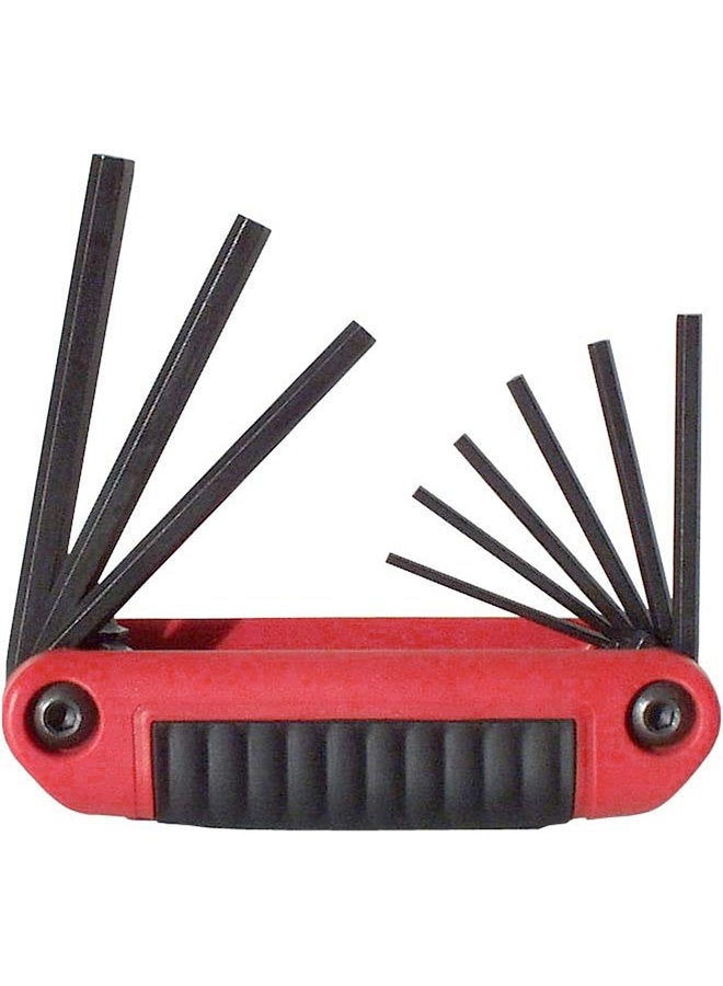 EKLIND 25911 Ergo-Fold Fold-up Hex Key allen wrench - 9pc set SAE Inch Sizes 5/64-1/4 - Image 1