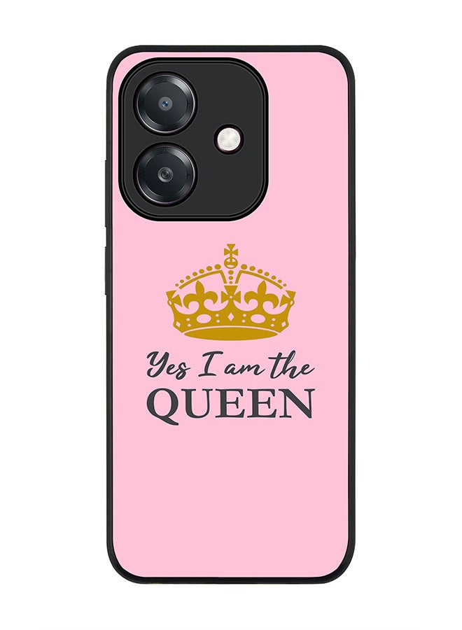 Stylizedd For Oppo A60 5G / A3 5G / A3x 5G Case,Slim fit Camera Protection, Shockproof Thin Phone cover - Yes I'm the Queen - Image 1