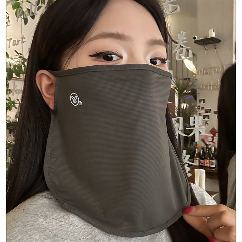 Summer New Sun Protection Full-Face Mask for Women - UV-Resistant, Breathable Ice Silk Face Cover, Perfect Gift for Festivals - Image 3