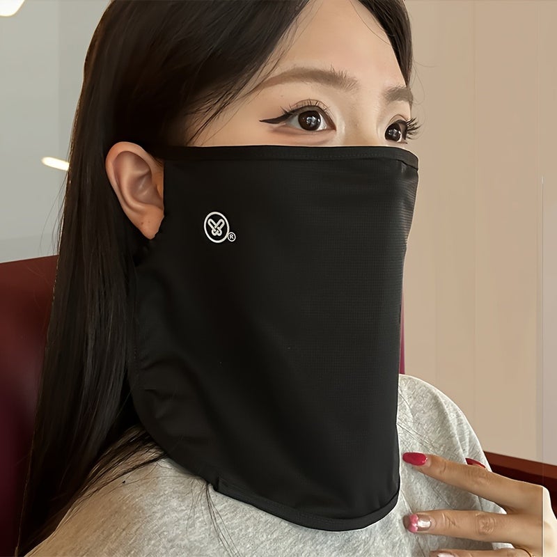 Summer New Sun Protection Full-Face Mask for Women - UV-Resistant, Breathable Ice Silk Face Cover, Perfect Gift for Festivals - Image 1