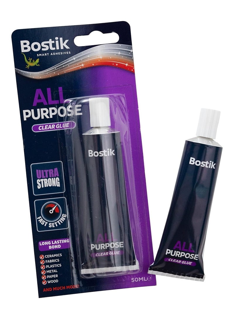 Bostik All Purpose Clear Glue 50 ML - Image 2
