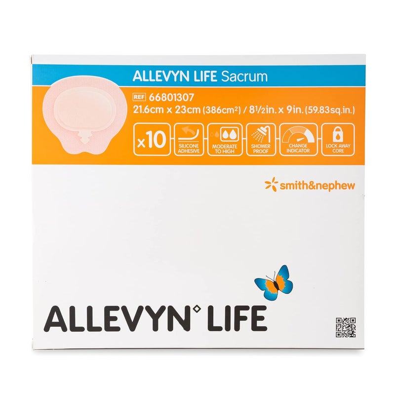 ALLEVYN Life 38075830 Smith and Nephew Foam Dressing Sacrum Large 812 Width 9 Length - Image 3
