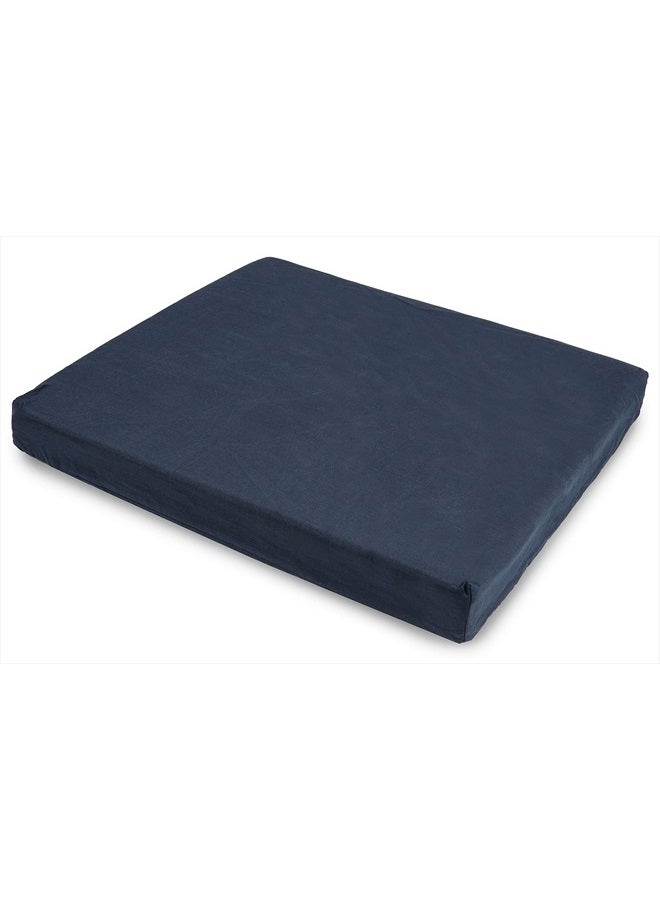 DMI Navy Polyfoam wheel chair cushion 2'x16'x18' - Image 3