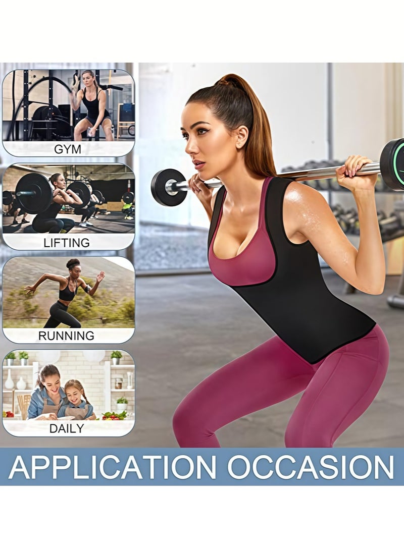 مشد خصر قابل للتعديل للنساء، حزام تنحيف مع ضمادة ساونا للبطن، مشد خصر مع حزام ضغط لتشكيل البطن، مشد خصر مقاس L - Image 4