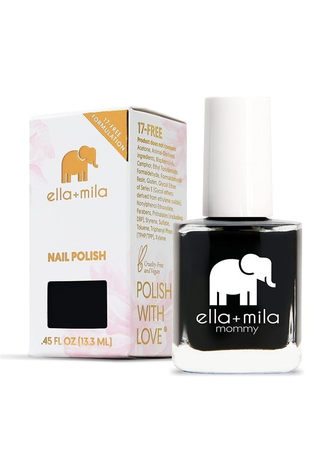 Professional Nail Polish - Quick Dry Nail Polish - Long-Lasting & Chip-Resistant Nail Polish (Mommy Collection - Lights Out - 0.45 fl oz each)