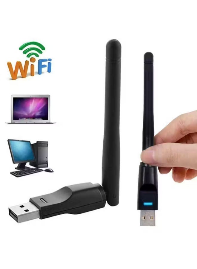 إيرليف محول USB لاسلكي نانو USB-N15A مزود بهوائي خارجي بقوة 2 ديسيبل - Image 2