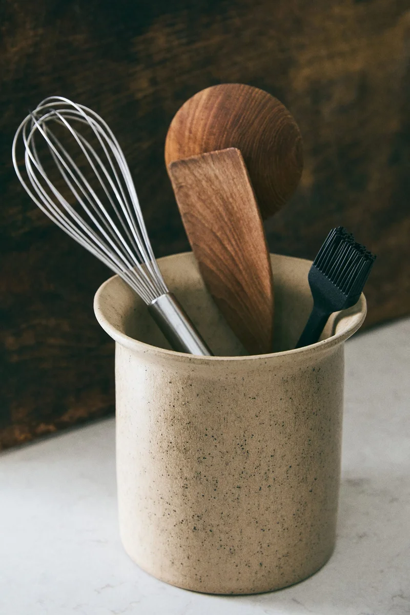 H&M Reactive-glaze utensil holder