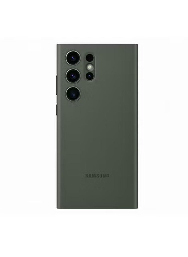 Galaxy S23 Ultra Smart View Wallet Case Green - Image 2