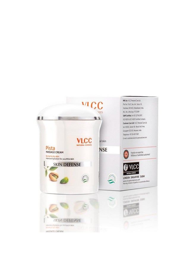VLCC Pista Massage Cream 50G - For Intensive Hydration & Radiance | Improves Skin Complexion | Protects And Strengthens The Skin | Power Of 10 Natural Extracts. - Image 2