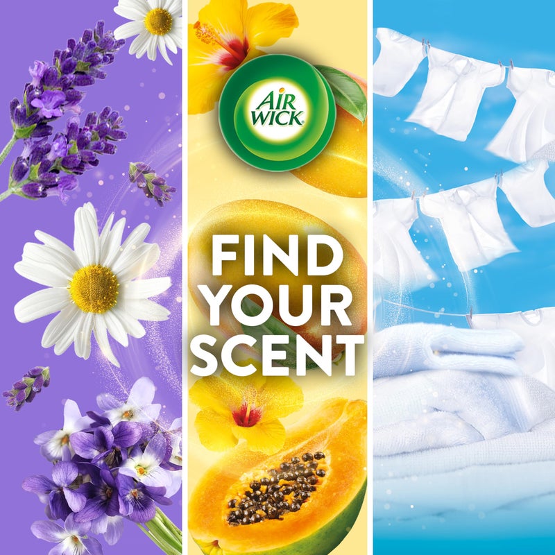 Air Wick Plug in Scented Oil Refill, 7 ct, Hawaii, Air Freshener, Essential Oils - Image 5