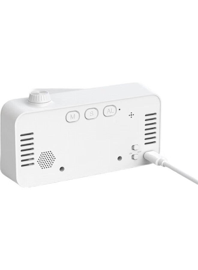 Compas Electronic Student Alarm Clock, Visual Timer, Children'S Countdown Time Management Device, 2318 White, Rechargeable Model - Image 2