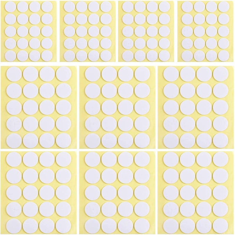 SANNIX 400PCS Candle Wick Stickers, Heat Resistance Double-Sided Stickers for Candle Making, Adhere Steady in Hot Wax Stickers for Candle Making - Image 1