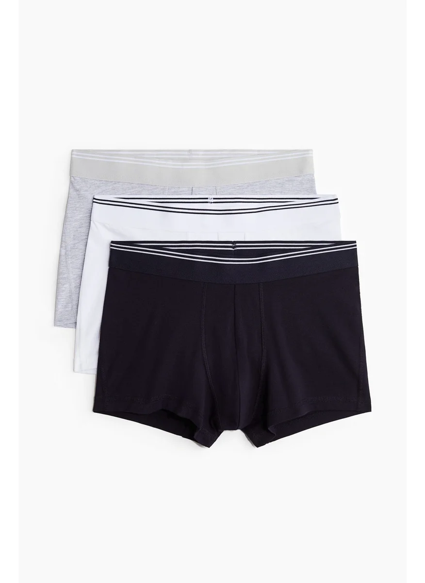 H&M 3-Pack Xtra Life™ Short Trunks