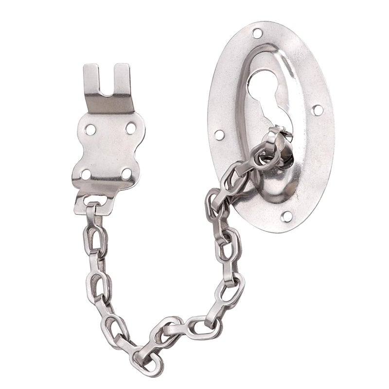 Xpert Door Chain - SSDC 711 (SS) by , 1 Pc, Works with Chain Lock for Door, and Door Lock, Goes Door Locks for Main Door, Door Chain Lock for Main Door, and Safety Lock for Door - Image 1