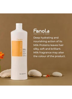 FANOLA Fanola Nutri Care Restructuring Shampoo 33.8 oz - Moisturizing & Hydrating Protein Shampoo for Dry, Damaged, and Chemically Treated Hair - Restorative & Conditioning Formula for Soft and Silky Hair  - Image 2
