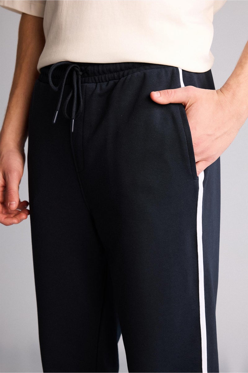 DeFacto Blue Man Regular Fit Jogger Pants Casual - Image 4