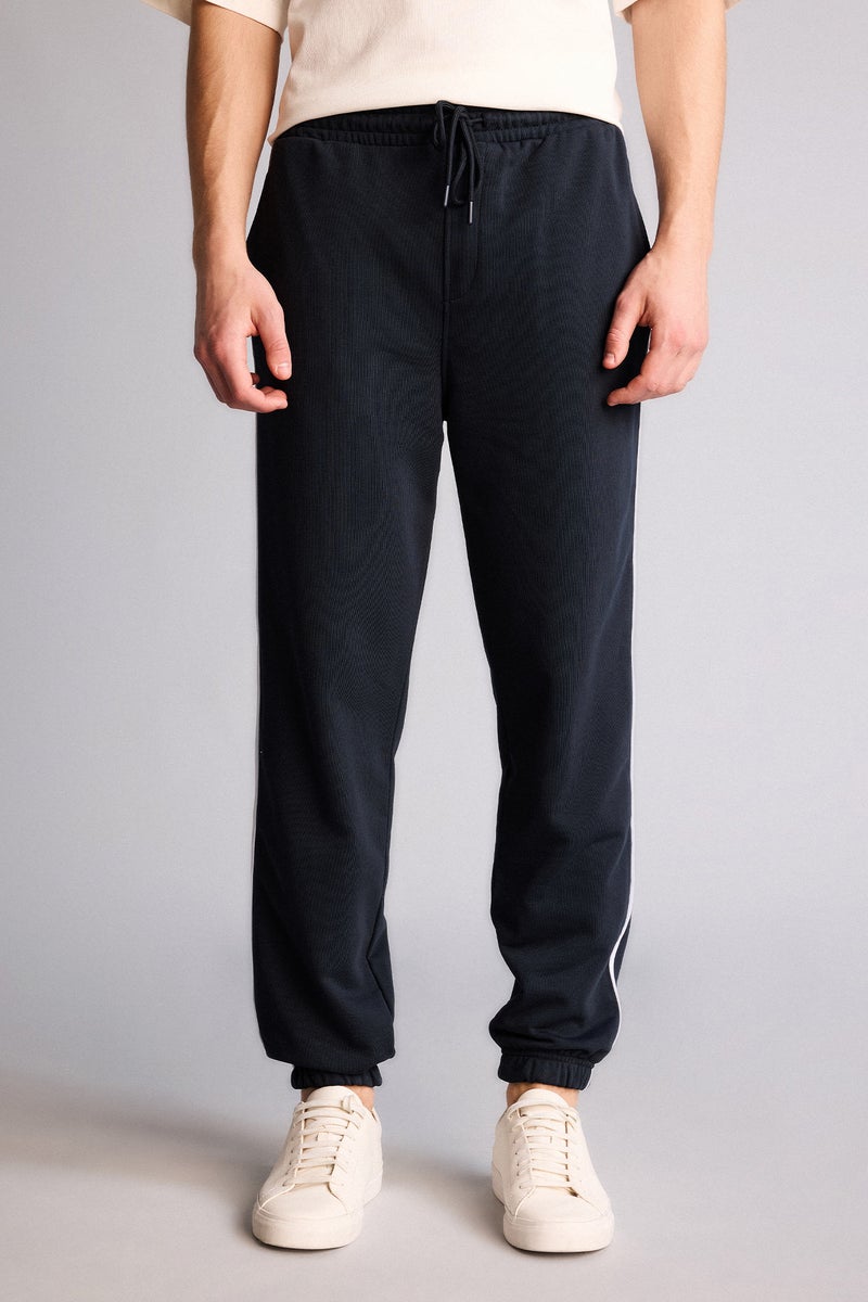 DeFacto Blue Man Regular Fit Jogger Pants Casual - Image 3