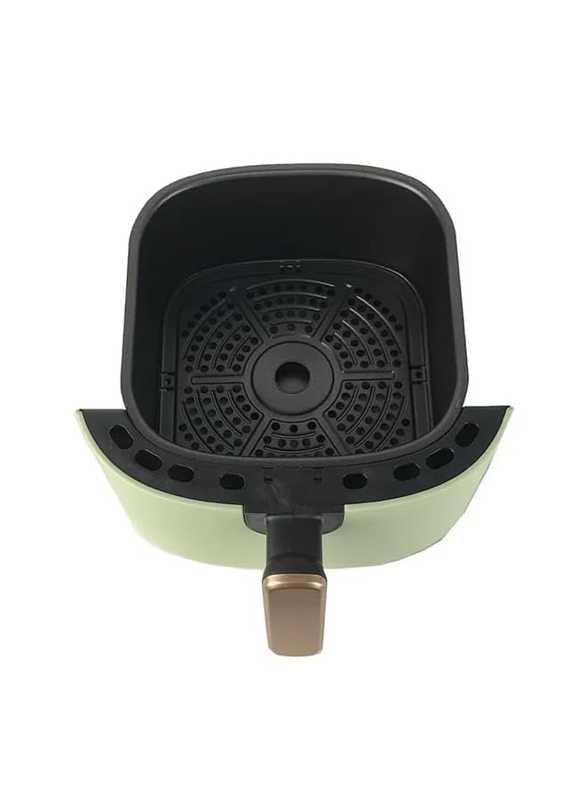 vesus 1500W air fryer Rapid Air Circulation System | 80-200C Adjustable Temperature Control for Healthy Oil Free & Low Fat Cooking | 60 Minute Manual Timer | Overheat Protection - Image 2