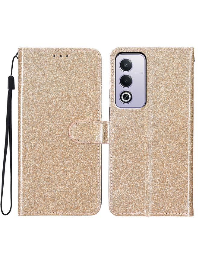 S-TOP Case For OPPO A3 Pro Glitter Powder Flip Leather Phone Case - Image 1