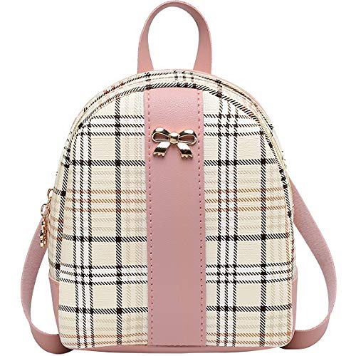 NUWA Mini Backpack Purse for Women Small Backpack for Teen Girl Gifts Trendy Stuff Cell Phone Purse Crossbody Wallet Lightweight Pouch Bag (Pink2) - Image 1