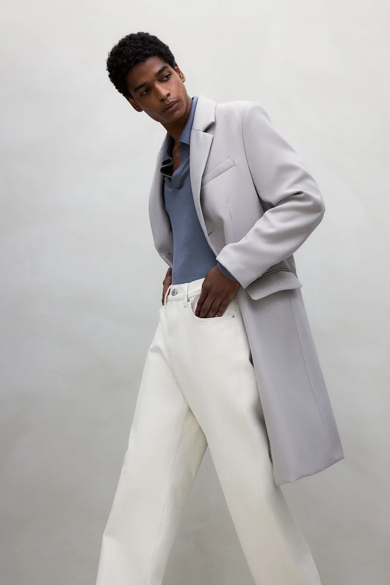 H&M Relaxed Fit 5-pocket twill trousers