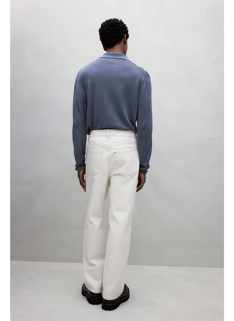 H&M Relaxed Fit 5-pocket twill trousers