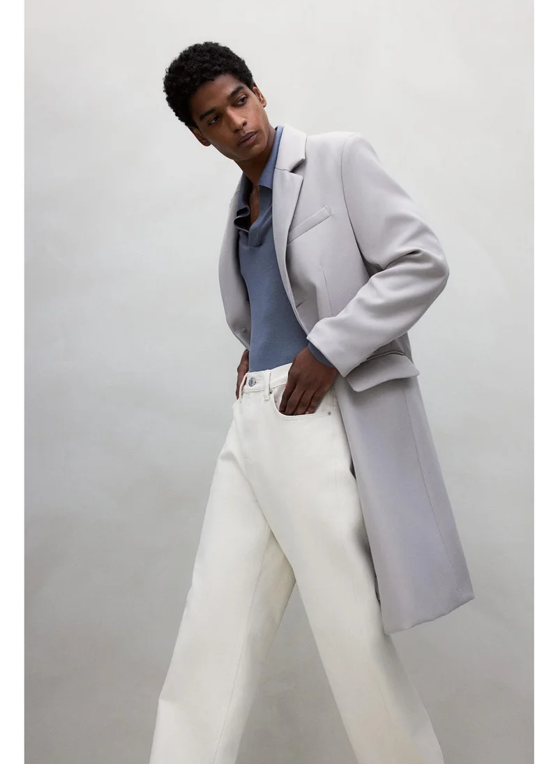 H&M Relaxed Fit 5-pocket twill trousers