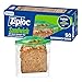 Ziploc Sandwich and Snack Bags with EasyGuide Texture Plastic Storage Bags with Grip n Seal Technology 50 Bags Total - Image 1