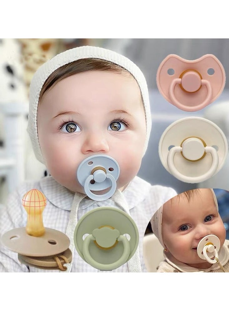 بيبي لهّايات الأطفال | حزمة واحدة من اللهايات | خالية من مادة اللاتكس الطبيعية الخالية من مادة BPA الغذائية | مقاومة فائقة النعومة للعض | مضادة للتفتيح أثناء النوم | لعبة تسنين الأطفال （توهج في الظلام）  - Image 2