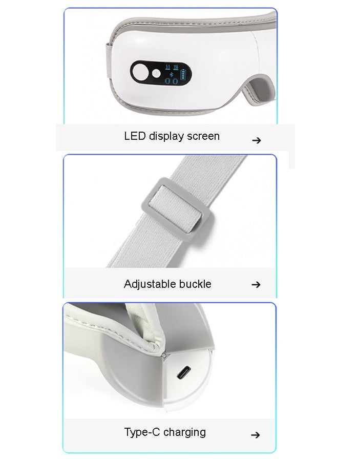 NKX S-3 Flagship Eye Massager Bluetooth Eye Protector Vibrates the Eye Massager to Heat the Eye Mask With Free Stickers - Image 3