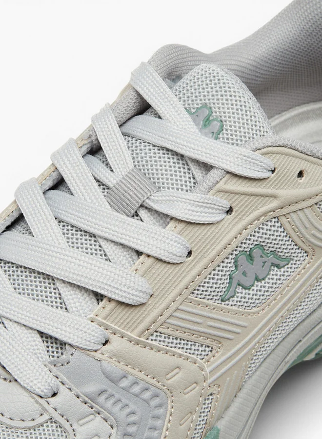 Kappa Women's Textured Lace-Up Sports Shoes