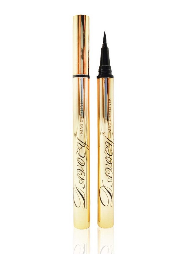 Davocy Magnetic Eyeliner For False Eyelash No Glue Need Suitable For Sensitive Eyes Waterproof & Oilproof Easy To Use For Makeup Compatible With Any False Eyelashes - Image 1