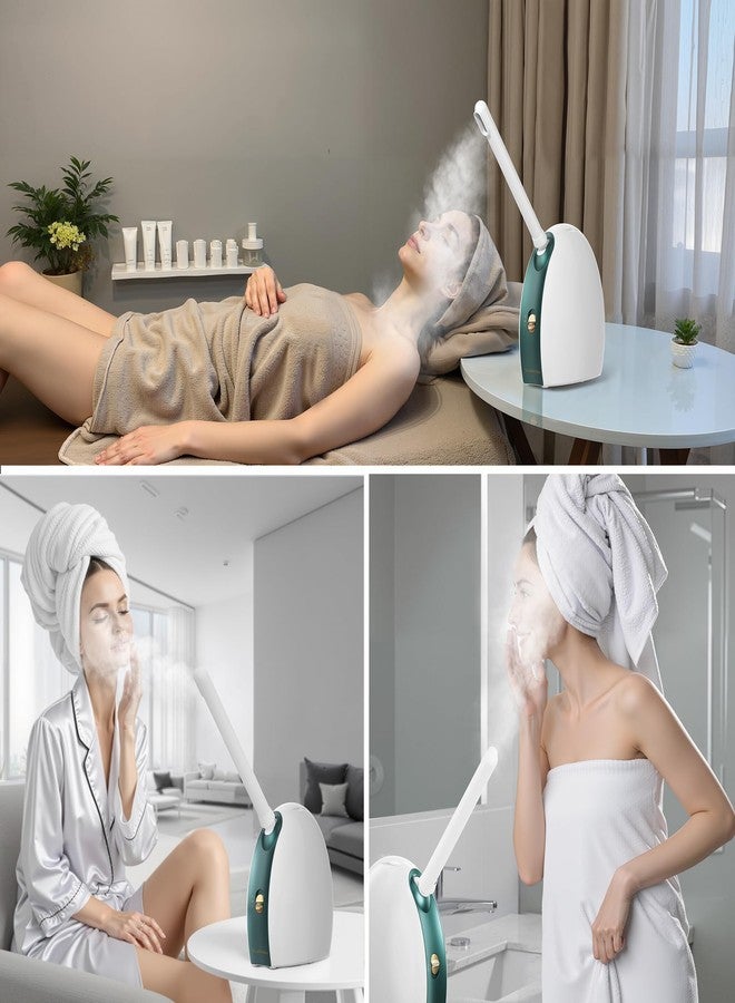 Newbealer Extended Nozzle for 3in1 Facial Steamer, 360° Rotatable Arm - Extra Flexibility for Portable Spa - Personal Care Use at Home or Salon, Replaceable Accessory (Not Include Facial Steamer) - Image 2